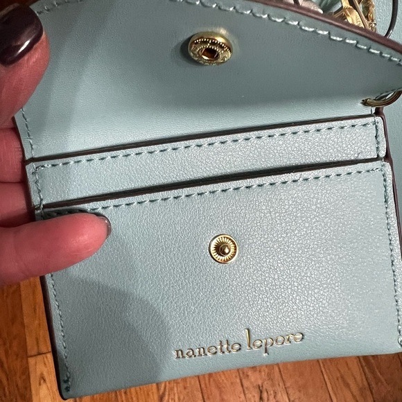 NWT-NANETTE LEPORE Women’s Sachet/Crossbody with Card Case & Scarf - Picture 5 of 16